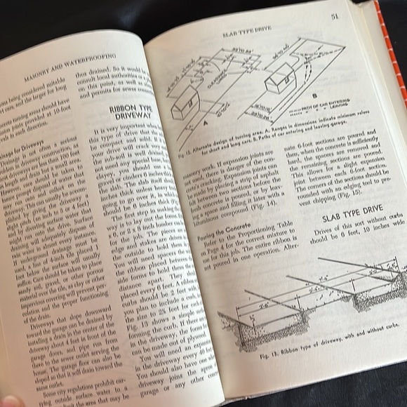 Vintage 1952 WISE Masonry & Waterproofing Handbook~50s Construction - Picture 6 of 8